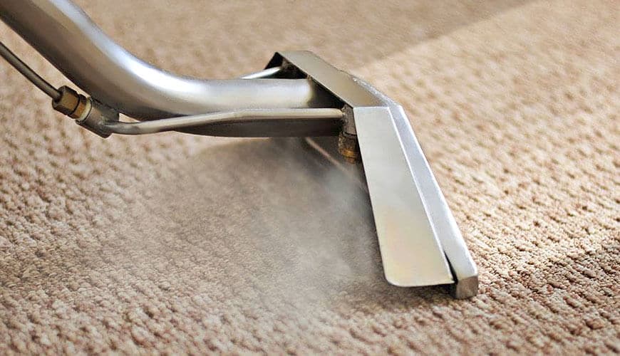 Carpet steam cleaning